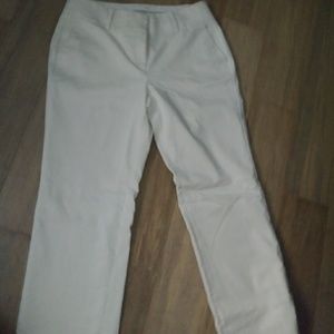 Ann Taylor White Slacks